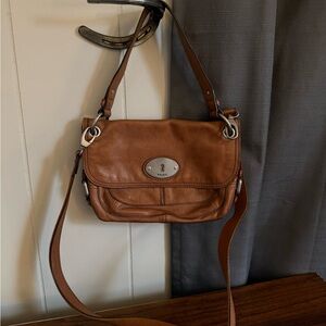 Fossil Genuine Leather Crossbody Bag